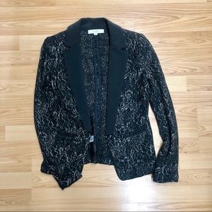 Black and Gold Loft Blazer